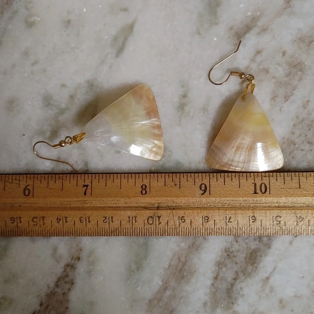 Vintage abolone triangle